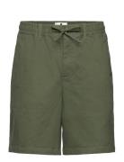 Aklt Jan Cotton Ela Shorts Green Anerkjendt