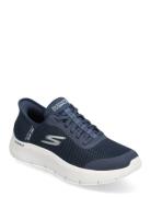 Womens Go Walk Flex - Grand Entry - Slip-Ins Navy Skechers