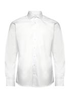 Bs Reed Slim Fit Shirt White Bruun & Stengade