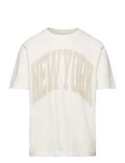 Regular Printed T-Shirt White Tom Tailor