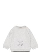 Printed Sweatshirt With Pocket Grey Mango