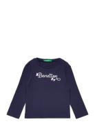 T-Shirt L/S Navy United Colors Of Benetton