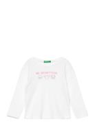 T-Shirt L/S White United Colors Of Benetton