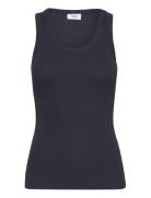 Astersz Tank Top Navy Saint Tropez