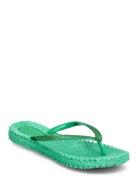 Flip Flop With Glitter Green Ilse Jacobsen