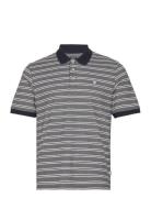 Jprbluwin Polo Ss Stripe Grey Jack & J S