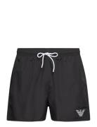 Mens Woven Boxer Black Emporio Armani