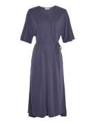 Mschsisca Lynette 2/4 Dress Navy MSCH Copenhagen