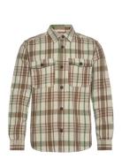 Onsmilo Ovr Ctn Check Ls Shirt Noos Brown ONLY & SONS