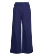 Mimmie Pants Cotton Linen Blue Naja Lauf