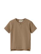 Nmmgago Fan Ss Top Lil Brown Lil'Atelier