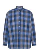 Bt - Flex Textred Tartan Rf Shrt Blue Tommy Hilfiger