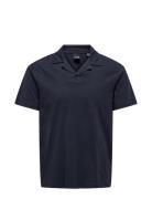 Onsabraham Reg Ss Resort Polo Cs Navy ONLY & SONS