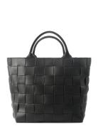 Braided Strap Shopper Black Black Ceannis