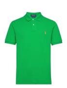 Slim Fit Mesh Polo Shirt Green Polo Ralph Lauren
