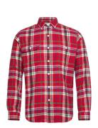 Classic Fit Plaid Flannel Workshirt Red Polo Ralph Lauren