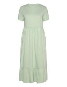 Onlmay Life S/S Peplum Calf Dress Jrs Green ONLY