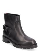 Th Monochromatic Bikerboot Black Tommy Hilfiger