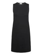 Extra Fine Wool Shift Dress Black Calvin Klein