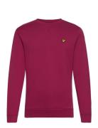 Crew Neck Sweatshirt Burgundy Lyle & Scott