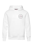 Hilfiger Roundel Hoody White Tommy Hilfiger