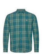 Tjm Reg Poplin Check Shirt Blue Tommy Jeans