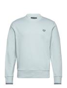 Crew Neck Sweatshirt Blue Fred Perry