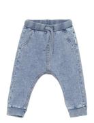 Sweatpants Denim Wash Blue Lindex