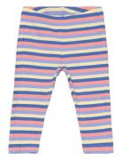 Leggings Rib Stripe Basic Patterned Lindex