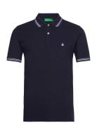 H/S Polo Shirt Navy United Colors Of Benetton