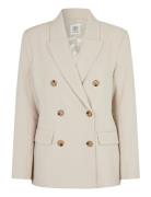 Evie Fitted Blazer Beige Second Female