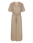 Evysz Dress Gold Saint Tropez