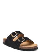 Sl Josephine Suede Black Black Scholl