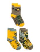 Socks Yellow Sun City Jurassic Park