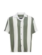 Jcojeff Aop Resort Shirt Ss Relax Ln Green Jack & J S