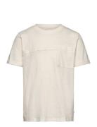 Cutline T-Shirt White Tom Tailor