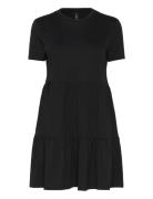 Onlmay Life S/S Peplum Dress Box Jrs Black ONLY