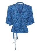 Eishagz Blouse Blue Gestuz