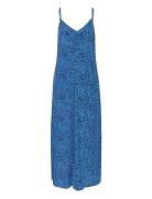 Eishagz P Slip Dress Blue Gestuz