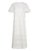 Srclio Midi Dress White Soft Rebels