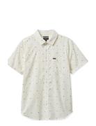 Charter Print S/S Wvn White Brixton