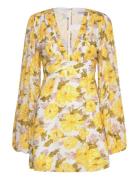 Blythe Mini Dress Yellow Faithfull The Brand