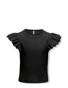 Kogzenia S/L Detail Top Jrs Black Kids Only