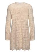 Dress Crochet Serge Beige ROSEANNA