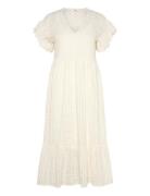 Objvita S/S Long Dress Rep Cream Object