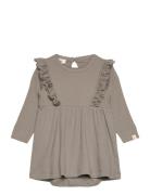 Nbfgago Dia Ls Body Dress Lil Brown Lil'Atelier