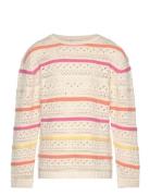 Pullover Ls Knit Patterned Minymo