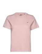 Reg Shield Ss T-Shirt Pink GANT