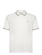 Framed Tipping Ss Polo White GANT