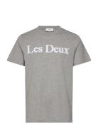 Charles T-Shirt Grey Les Deux